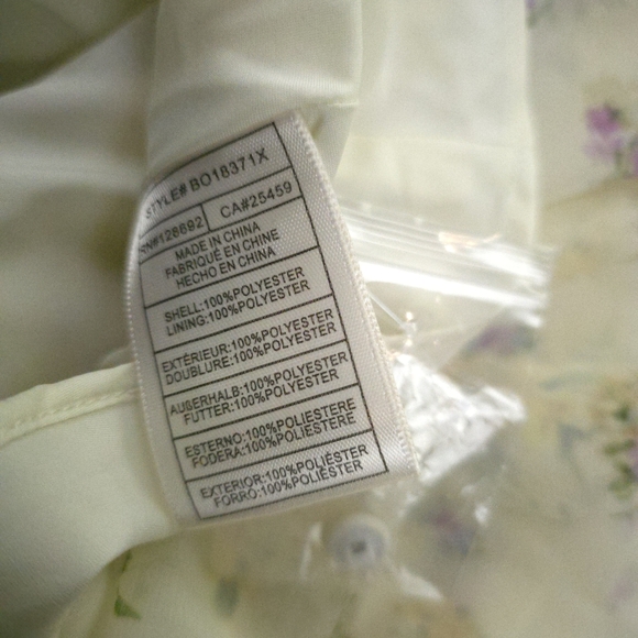 New Steve Madden Yellow Floral Dress XL - Picture 8 of 13